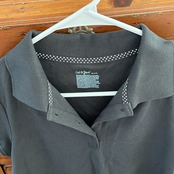 NWT Cat & Jack Girl’s Charcoal Gray Tunic Size 14 - Picture 4 of 6